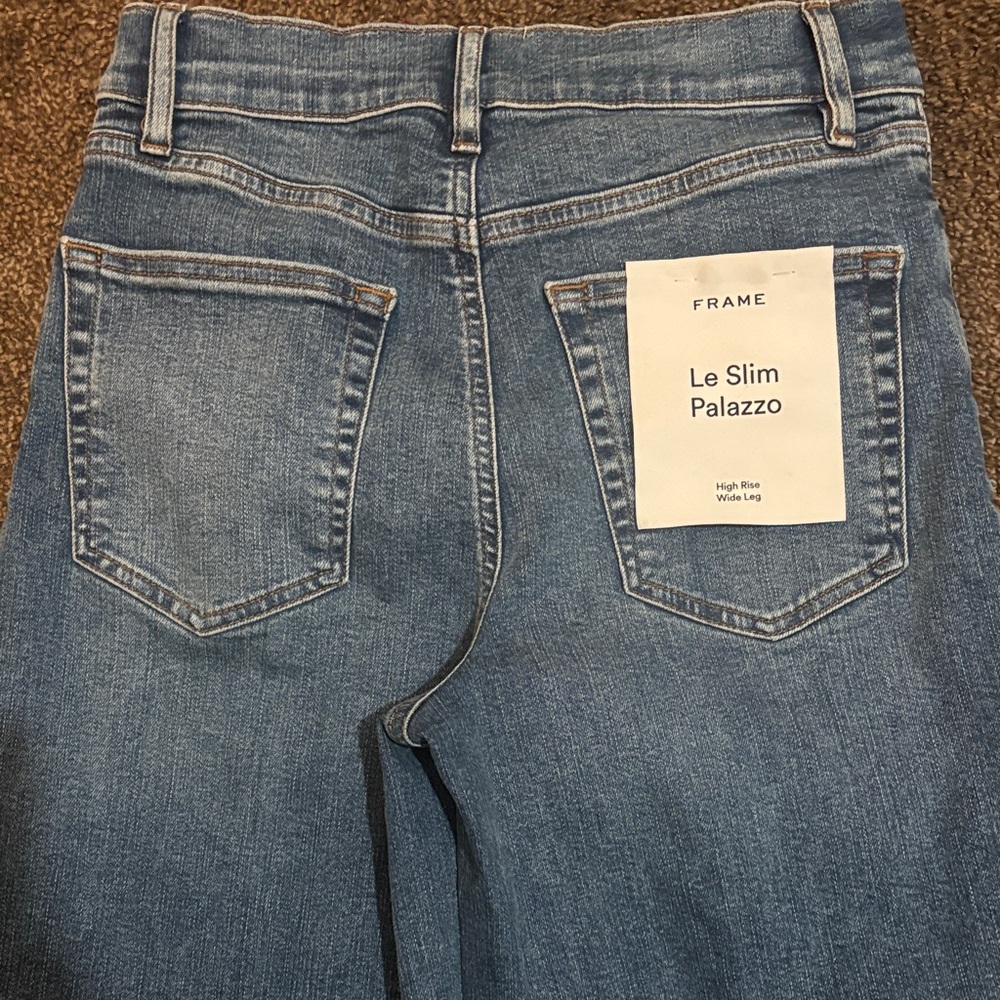 Frame Denim Women's High Rise Blue Jeans